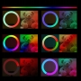Многоцветна светлина за снимки тип LED ринг със статив / TikTok  26 см / , снимка 7