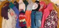 Голям лот дрешки за момиче-суитчъри,блузки с дълъг ръкав, клинчета, дънки-размер 128-134 см., снимка 2