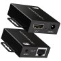 Нов HDMI удължител до 60м през Cat6/Cat7 Ethernet кабели Full HD 1080P 3D