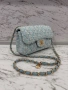 Chanel синя чанта , снимка 4