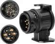 Преходник адаптер за букса за ремарке 13/7 пина 12V, снимка 1