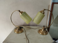 Две настолни лампи комплект, снимка 1 - Настолни лампи - 44717539