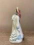 Винтидж порцеланова статуетка „Снежанка със заек“, СССР, снимка 2