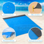 Иновативна постелка за плаж и пикник Водоустойчива, Голяма 210 х 200 см., снимка 4