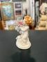 Порцеланова фигура ХЕРУВИМИ с букет от рози Karl Ens. №7906, снимка 6