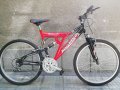 велосипед колело 26 цола 18 скорости shimano два амортисьора внос от Германия. , снимка 1 - Велосипеди - 40519640
