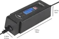 Amazon Basics 2A/4A Автоматично смарт 6V/12V зарядно устройство за батерии с функция за тестване, снимка 6