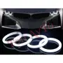 Лед Рингове Cotton LED Angel Eyes LED Рингове за Фарове 70мм 80мм 90мм 95мм 100мм Комплект , снимка 11