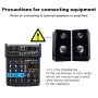 Смесителен пулт BMG-04F DSP24, DJ MIXER, BLUETOOTH, Usb Player, 24 DSP Effect Echo,, снимка 4
