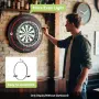 Кръгово LED осветление STASUN 360° за дартс, 12 W, 6500 K, снимка 7