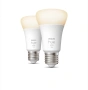 Комплект от 2 смарт LED крушки Philips Hue, Bluetooth, Zigbee, A60, E27, 9.5W (75W), 1055 лумена, То, снимка 2