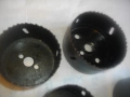 Немска боркорона за кръгли отвори от ф38мм до ф102мм Старо качество масивни, снимка 8