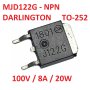 MJD122G - NPN - 5 БРОЯ  ИЛИ  MJD127G - PNP 5 БРОЯ ДАРЛИНГТОН, снимка 1