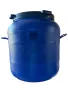 Бидон 150 Л - с широко гърло, винтов капак и странични подвижни дръжки, снимка 2