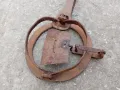 Стар кован вълчи капан, снимка 3