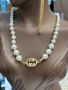 колие с перли и стоманена висулка ysl saint laurent Gucci chanel prada, снимка 3