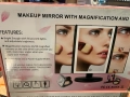 Козметично огледало с LED осветление и увеличение, снимка 4