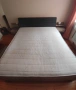 Легло с матрак + ракла и шкафчета + покривало за легло, снимка 4
