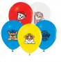 Пес патрул Paw patrol кучета куче Обикновен надуваем латекс латексов балон парти, снимка 1 - Други - 30354979