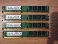 DDR3 32Gb (4 x 8Gb) Kingston 1600MHz pc3-12800 Low profile, снимка 1