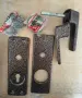 Дръжки за секретна брава Locksys с шилд шагрен, 72 мм, Classic 5001 no, снимка 3