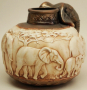 Керамична ваза Слон, снимка 3