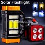 Мощен многофункционален LED Соларен Фенер, снимка 8