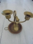 № 8226 Стар корабен свещник с две рамена  , снимка 2