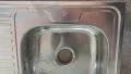отлична мивка с отцедник - неръждавейка , снимка 3