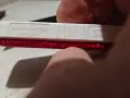 малка винтидж четка за дрехи или премахване на мъх (нukanpoistaja / четка с червено кадифе/плюш),с к, снимка 6