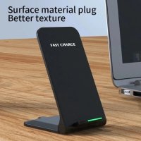 Безжично зарядно -Wireless fast charger, снимка 5 - Безжични зарядни - 41367701