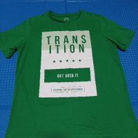 Мъжка зелена тениска Transition, снимка 3 - Тениски - 41491568