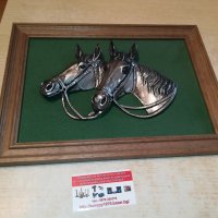 коне-картина коне внос германия 0109211217, снимка 6 - Антикварни и старинни предмети - 33990417