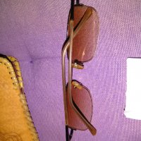 Очила слънчеви с диоптер минус -1 с калъвче естествена кожа, снимка 3 - Слънчеви и диоптрични очила - 33932214