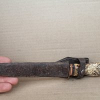Немски ловен нож ''Doppelren Solingen'', снимка 1 - Антикварни и старинни предмети - 42611862