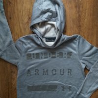 Under Armour Women's Gray Foil Fleece Sweater Hoodie - страхотно дамско горнище , снимка 8 - Спортни екипи - 40855249