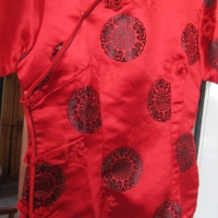 Продавам красива риза - блуза коприна , снимка 2 - Ризи - 36083527