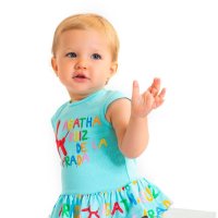 Бебе рокля с гащички Agatha Ruiz de la Prada, снимка 2 - Бебешки рокли - 42140977