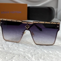 Louis Vuitton 2022 висок клас мъжки слънчеви очила унисекс дамски тип маска, снимка 3 - Слънчеви и диоптрични очила - 36063830