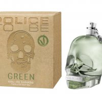 Police To Be Green EDT 125ml тоалетна вода за жени и мъже, снимка 1 - Унисекс парфюми - 39530991