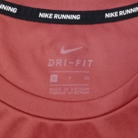 Nike DRI-FIT Miler Top оригинална блуза S Найк спорт фланелка фитнес, снимка 3 - Спортни екипи - 36072550