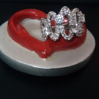 'Bvlgari 'сребърен  уникален пръстен, снимка 11 - Пръстени - 23339994