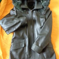 Продавам дамско българско кожено яке , снимка 2 - Якета - 40108738