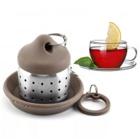 Цедка за чай, Метална, за запарки, 5см, снимка 1 - Аксесоари за кухня - 35851411