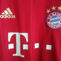 Bayern Munich Adidas Techfit оригинална рядка футболна тениска фланелка Байерн Мюнхен L, снимка 4 - Тениски - 41592161