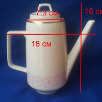 Порцеланова кана с капаче за чай или мляко, снимка 7 - Други - 36065114
