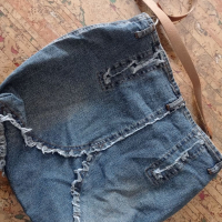 Дамска чанта от джинсов плат, снимка 3 - Чанти - 36266700