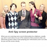 Anti-spy стъклен протектор за Айфон (Apple screen protector), снимка 5 - Фолия, протектори - 36112280