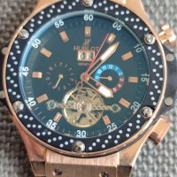 Луксозен мъжки часовник Hublot Big Bang Edition F 1 Tourbillon , снимка 1 - Мъжки - 32468372