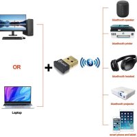 QUMOX Bluetooth USB приемник и предавател 4.0, снимка 6 - Друга електроника - 40700796